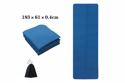 TPE Folding Yoga Mat for Napping and Relaxation