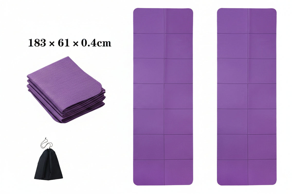 TPE Folding Yoga Mat for Napping and Relaxation