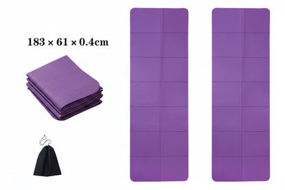TPE Folding Yoga Mat for Napping and Relaxation